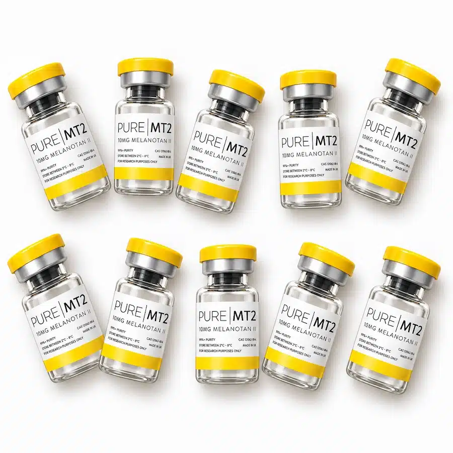 ten mt2 vials