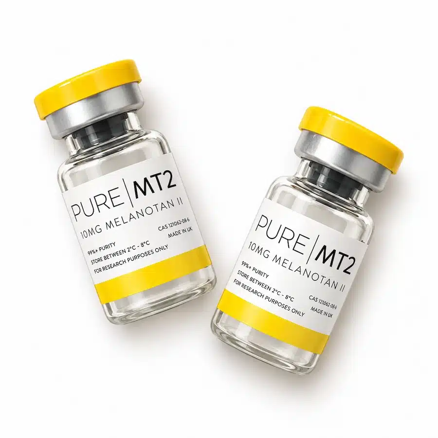 two mt2 vials