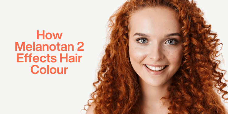 melanotan 2 hair colour change